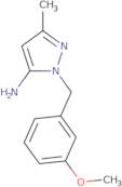 1-(3-Methoxybenzyl)-3-methyl-1H-pyrazol-5-amine