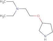 Diethyl[2-(pyrrolidin-3-yloxy)ethyl]amine