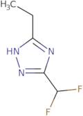 5-(Difluoromethyl)-3-ethyl-1H-1,2,4-triazole