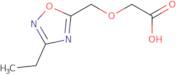 2-[(3-Ethyl-1,2,4-oxadiazol-5-yl)methoxy]acetic acid
