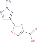 2-(1-Methyl-1H-pyrazol-4-yl)-1,3-oxazole-4-carboxylic acid