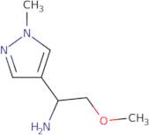 2-Methoxy-1-(1-methyl-1H-pyrazol-4-yl)ethan-1-amine