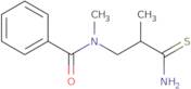 N-(2-Carbamothioyl-2-methylethyl)-N-methylbenzamide