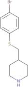 4-{[(4-Bromophenyl)sulfanyl]methyl}piperidine