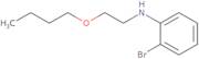 2-Bromo-N-(2-butoxyethyl)aniline