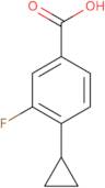 4-Cyclopropyl-3-fluorobenzoic acid