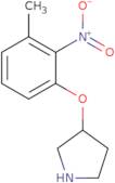 3-(3-Methyl-2-nitrophenoxy)pyrrolidine