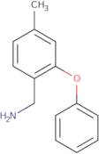 (4-Methyl-2-phenoxyphenyl)methanamine