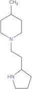 4-Methyl-1-[2-(pyrrolidin-2-yl)ethyl]piperidine