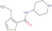 3-Ethyl-N-(piperidin-4-yl)thiophene-2-carboxamide