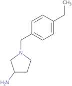 1-[(4-Ethylphenyl)methyl]pyrrolidin-3-amine