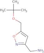 {5-[(tert-Butoxy)methyl]-1,2-oxazol-3-yl}methanamine