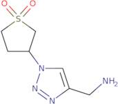 [1-(1,1-Dioxothiolan-3-yl)triazol-4-yl]methanamine