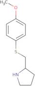 2-(4-Methoxy-phenylsulfanylmethyl)-pyrrolidine