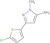 3-(5-Chlorothiophen-2-yl)-1-methyl-1H-pyrazol-5-amine