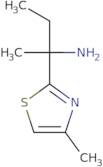 2-(4-Methyl-1,3-thiazol-2-yl)butan-2-amine