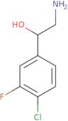 2-Amino-1-(4-chloro-3-fluorophenyl)ethan-1-ol