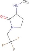 3-(Methylamino)-1-(2,2,2-trifluoroethyl)pyrrolidin-2-one
