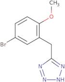 5-[(5-Bromo-2-methoxyphenyl)methyl]-1H-1,2,3,4-tetrazole