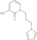 3-Amino-1-[3-(1H-imidazol-1-yl)propyl]-1,2-dihydropyridin-2-one
