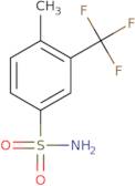 4-Methyl-3-(trifluoromethyl)benzene-1-sulfonamide