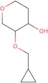 3-(Cyclopropylmethoxy)oxan-4-ol