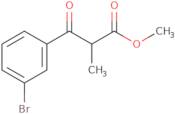 Methyl 3-(3-bromophenyl)-2-methyl-3-oxopropanoate