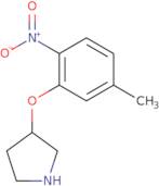 3-(5-Methyl-2-nitrophenoxy)pyrrolidine