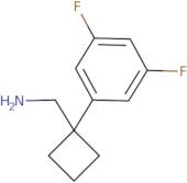 [1-(3,5-Difluorophenyl)cyclobutyl]methanamine