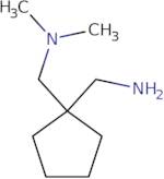 {1-[(Dimethylamino)methyl]cyclopentyl}methanamine