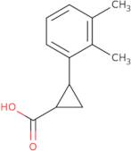 2-(2,3-Dimethylphenyl)cyclopropane-1-carboxylic acid