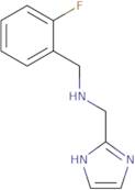 [(2-Fluorophenyl)methyl](1H-imidazol-2-ylmethyl)amine