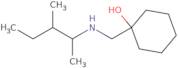 1-[(3-Methylpentan-2-ylamino)methyl]cyclohexan-1-ol