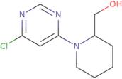 [1-(6-Chloropyrimidin-4-yl)piperidin-2-yl]methanol