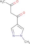 1-(1-Methyl-1H-pyrazol-4-yl)butane-1,3-dione