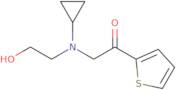 2-[Cyclopropyl-(2-hydroxy-ethyl)-amino]-1-thiophen-2-yl-ethanone