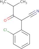 2-(2-Chlorophenyl)-4-methyl-3-oxopentanenitrile