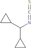 [Cyclopropyl(isothiocyanato)methyl]cyclopropane