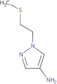 1-(2-Methylsulfanyl-ethyl)-1H-pyrazol-4-ylamine