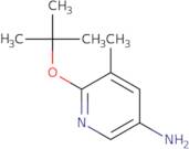 5-Methyl-6-[(2-methylpropan-2-yl)oxy]pyridin-3-amine