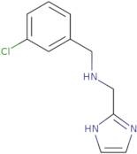 [(3-Chlorophenyl)methyl](1H-imidazol-2-ylmethyl)amine