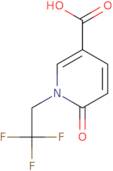 6-Oxo-1-(2,2,2-trifluoroethyl)-1,6-dihydropyridine-3-carboxylic acid