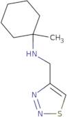 1-Methyl-N-(thiadiazol-4-ylmethyl)cyclohexan-1-amine