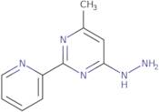 4-Hydrazinyl-6-methyl-2-(pyridin-2-yl)pyrimidine