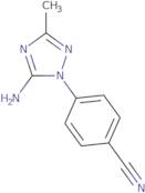 4-(5-Amino-3-methyl-1H-1,2,4-triazol-1-yl)benzonitrile