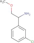 1-(3-Chlorophenyl)-2-methoxyethan-1-amine