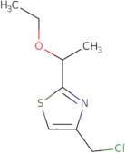 4-(Chloromethyl)-2-(1-ethoxyethyl)-1,3-thiazole