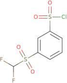 3-Difluoromethanesulfonylbenzene-1-sulfonyl chloride