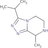 8-Methyl-3-(propan-2-yl)-5H,6H,7H,8H-[1,2,4]triazolo[4,3-a]pyrazine