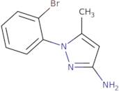 1-(2-Bromophenyl)-5-methyl-1H-pyrazol-3-amine